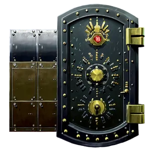 Bank Vault Lock Png 06262024 PNG Image