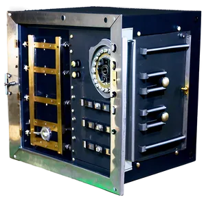 Bank Vault Security Png 06262024 PNG Image