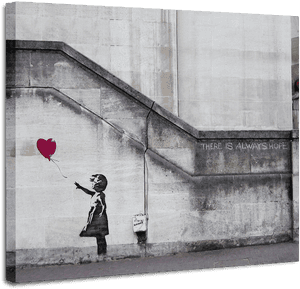 Banksy There Is Always Hope Nz, HD Png Download PNG image with transparent background