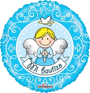 Baptism Celebration Balloon Illustration PNG Image