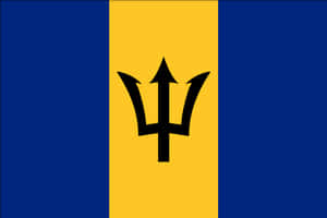 Bb Barbados Flag Icon - Barbados Flag Design, HD Png Download PNG image with transparent background