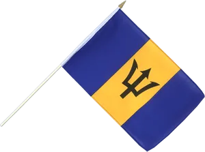 Barbados National Flag PNG Image