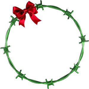 Circle Of Barbed Wire, HD Png Download PNG