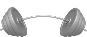 Barbell I M P Fitness Logo PNG image with transparent background