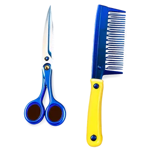 Barber Scissors And Comb Png 06122024 PNG Image