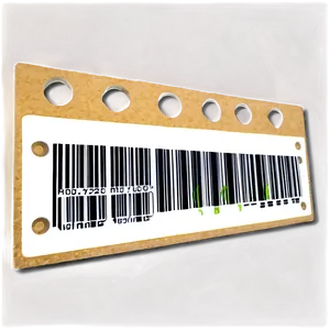 Barcode Label Tag Png 06122024 PNG Image