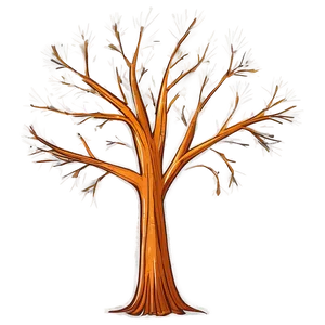 Bare Tree Drawing Png 92 PNG Image