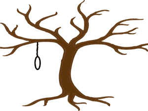 Dead Tree Clipart Hanging Tree - Hanging Tree Clip Art, HD Png Download PNG image with transparent background