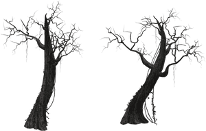 Dead Tree 01 By Free Stock By - Black Dead Tree Png, Transparent Png PNG image with transparent background