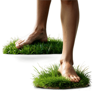 Barefoot Grass Walking PNG 05252024 PNG with transparent background