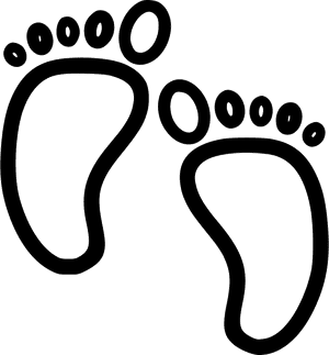 Baby Feet - Icon Baby Feet Transparent Background, HD Png Download PNG image with transparent background