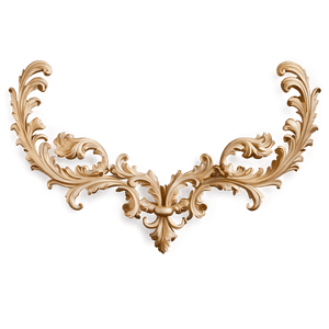 Baroque Style Corner PNG wcn PNG with transparent background