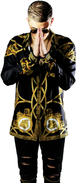 Baroque_ Style_ Performer_ Posing PNG Image