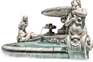 Fountain Png - Fountain Sculpture Png, Transparent Png PNG with transparent background
