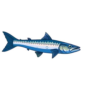 Barracuda Swimming Upwards Png 72 PNG Image