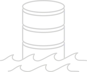 Barrel Floatingon Water PNG Image