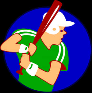 Baseball Batter Icon PNG image with transparent background
