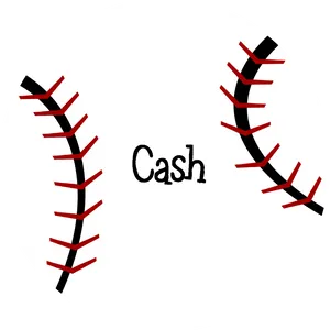 Baseball Cash Concept PNG Image
