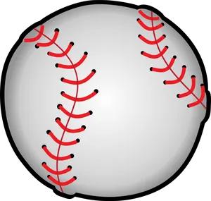 Baseball Close Up Graphic PNG Image