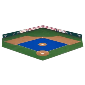 Baseball Diamond And Pitcher's Mound Png 06132024 PNG Image