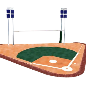 Baseball Diamond With Bases And Home Plate Png 35 PNG Image