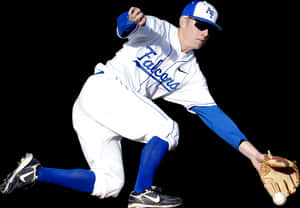Baseball Infielder Makinga Play.jpg PNG image with transparent background
