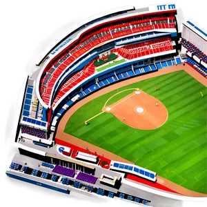 Baseball Stadium B PNG Image