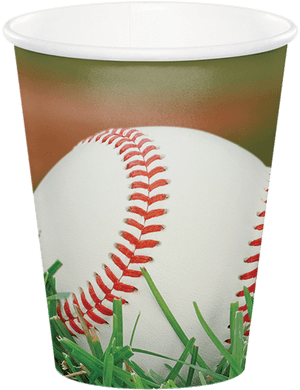 Baseball Themed Disposable Cup PNG