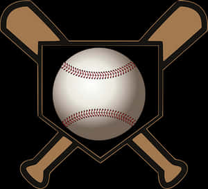Baseballand Bats Icon PNG image with transparent background