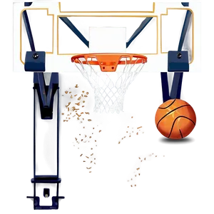 Basketball Backboard Detail Png 30 PNG Image