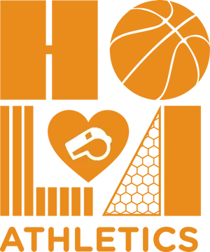 Basketball Heart Athletics Clipart PNG Image