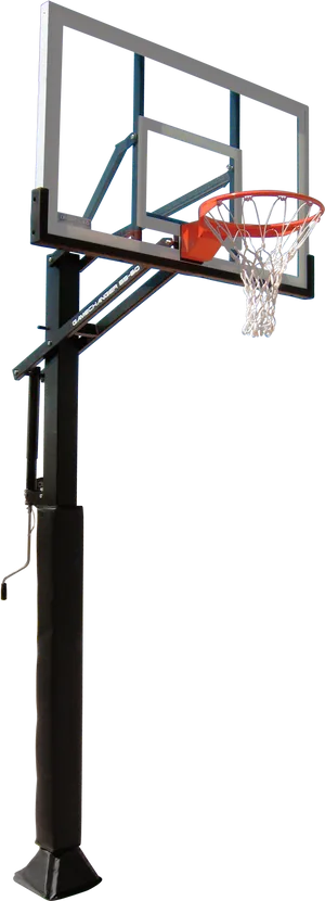 Basketball Hoop Standing Outdoor PNG Image