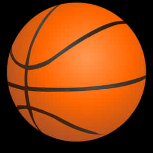 Basketball Icon Graphic PNG image with transparent background