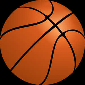 Basketball Icon Graphic PNG image with transparent background