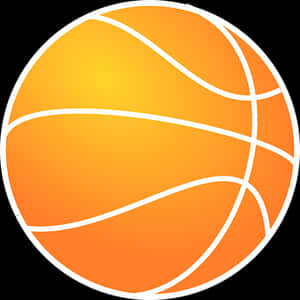 Basketball Icon Graphic PNG image with transparent background