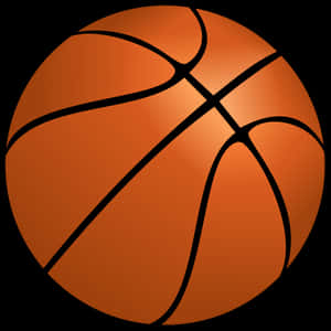 Basketball Icon Graphic PNG image with transparent background