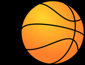 Basketball Icon Graphic PNG image with transparent background