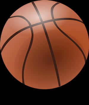 Basketball Icon Illustration PNG image with transparent background