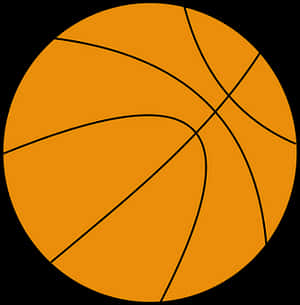 Basketball Icon Silhouette PNG image with transparent background