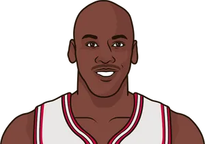 Basketball Legend Illustration PNG Image