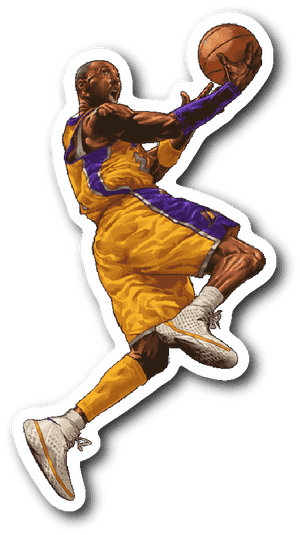 Basketball Player Action Pose PNG image with transparent background