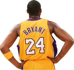 Basketball Player Number24 Jersey PNG image with transparent background