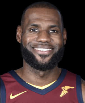 Basketball_ Player_ Smiling_ Portrait PNG image with transparent background