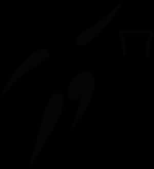 Basketball Silhouette Dunk PNG image with transparent background