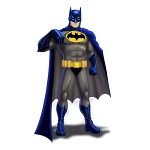 Batman Cartoon Portrait Png 06252024 PNG Image