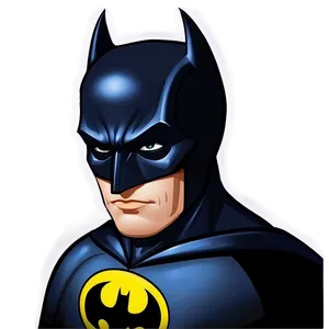 Batman Cartoon Portrait Png Ggw PNG Image