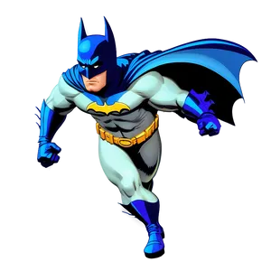 Batman Flying Cartoon Png Vja PNG Image