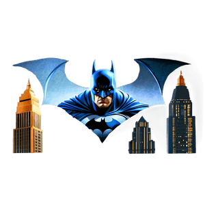 Batman Gotham City PNG ndj16 PNG image with transparent background