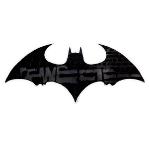 Batman Logo Graffiti Style Png 05042024 PNG Image