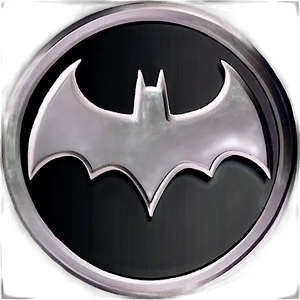 Batman Logo In Circle Png 05042024 PNG Image